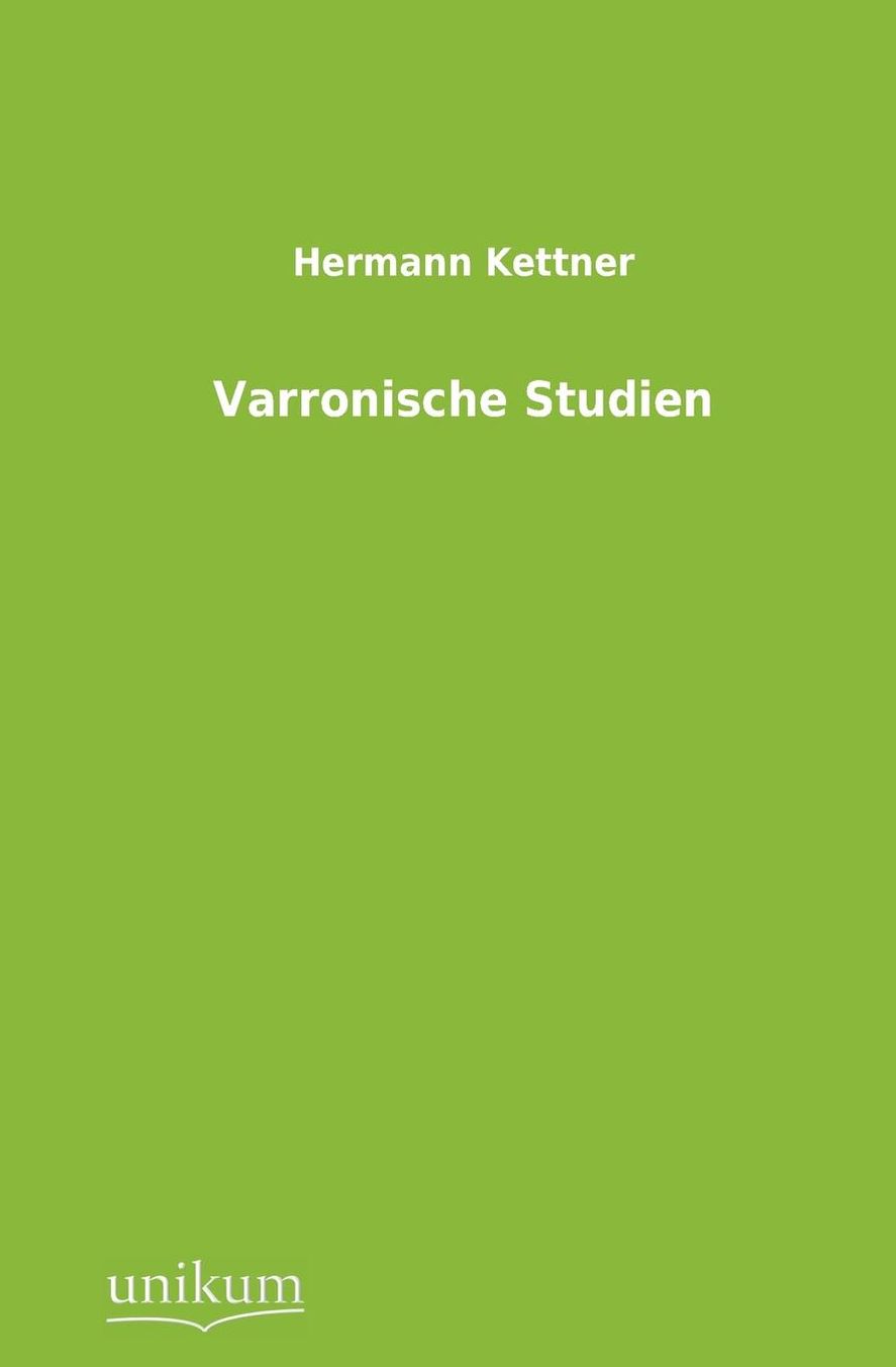Varronische Studien
