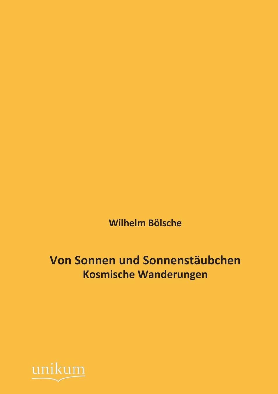 Von Sonnen Und Sonnenstaubchen