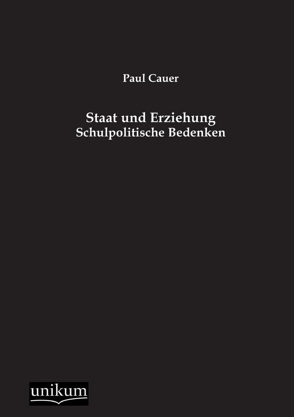 Staat Und Erziehung