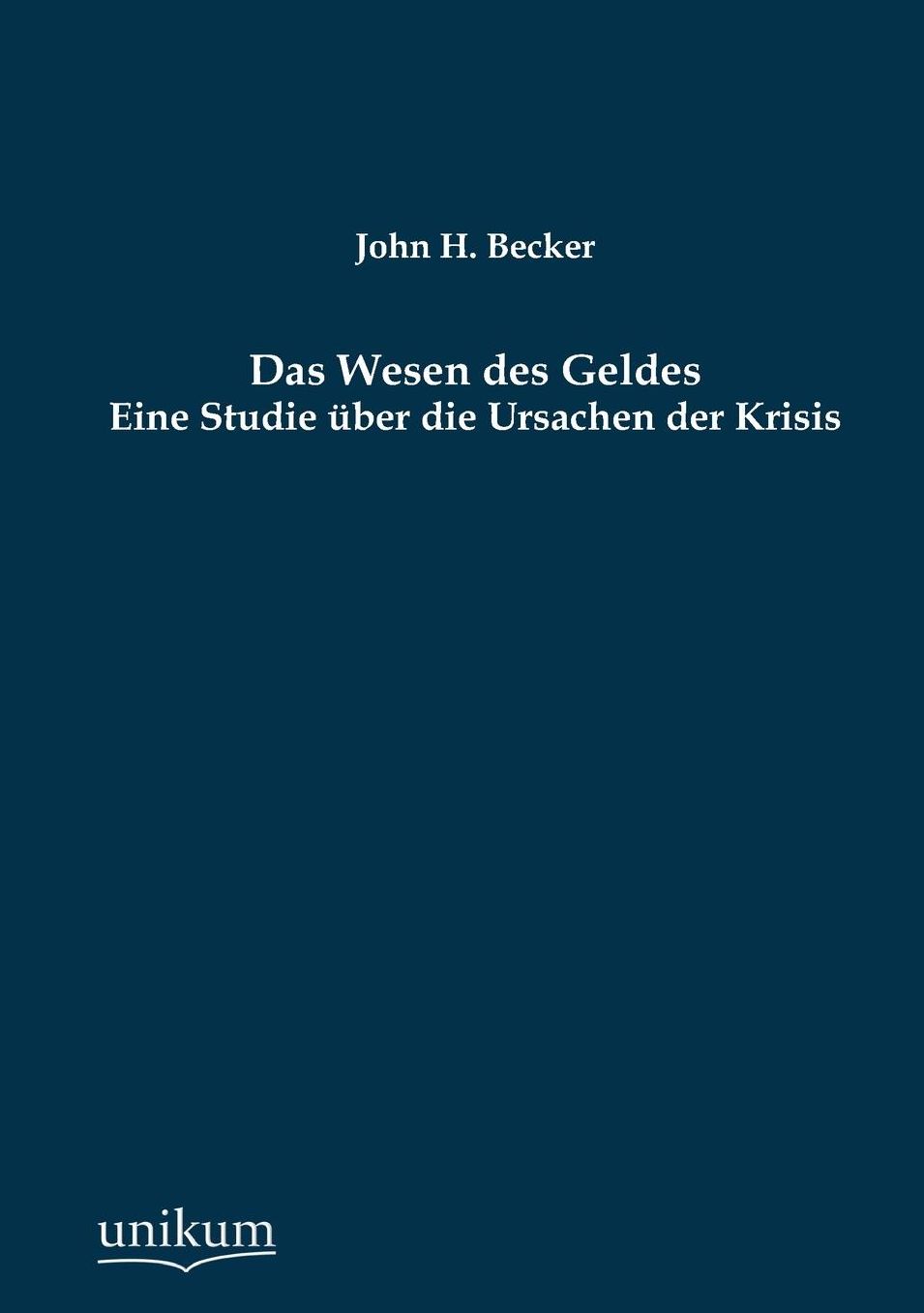 Das Wesen Des Geldes