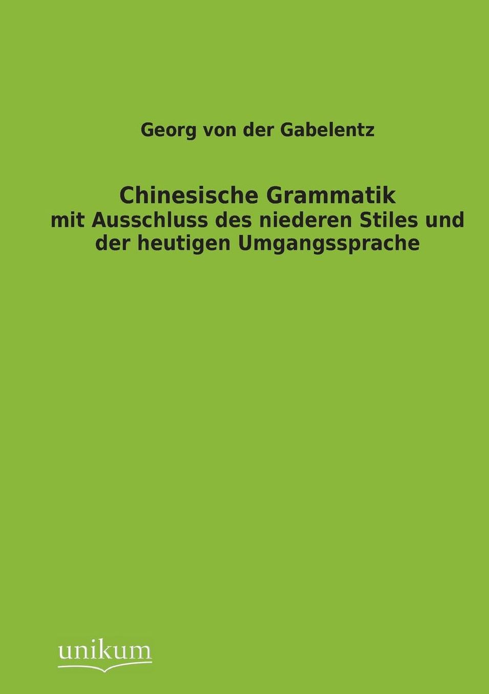 Chinesische Grammatik