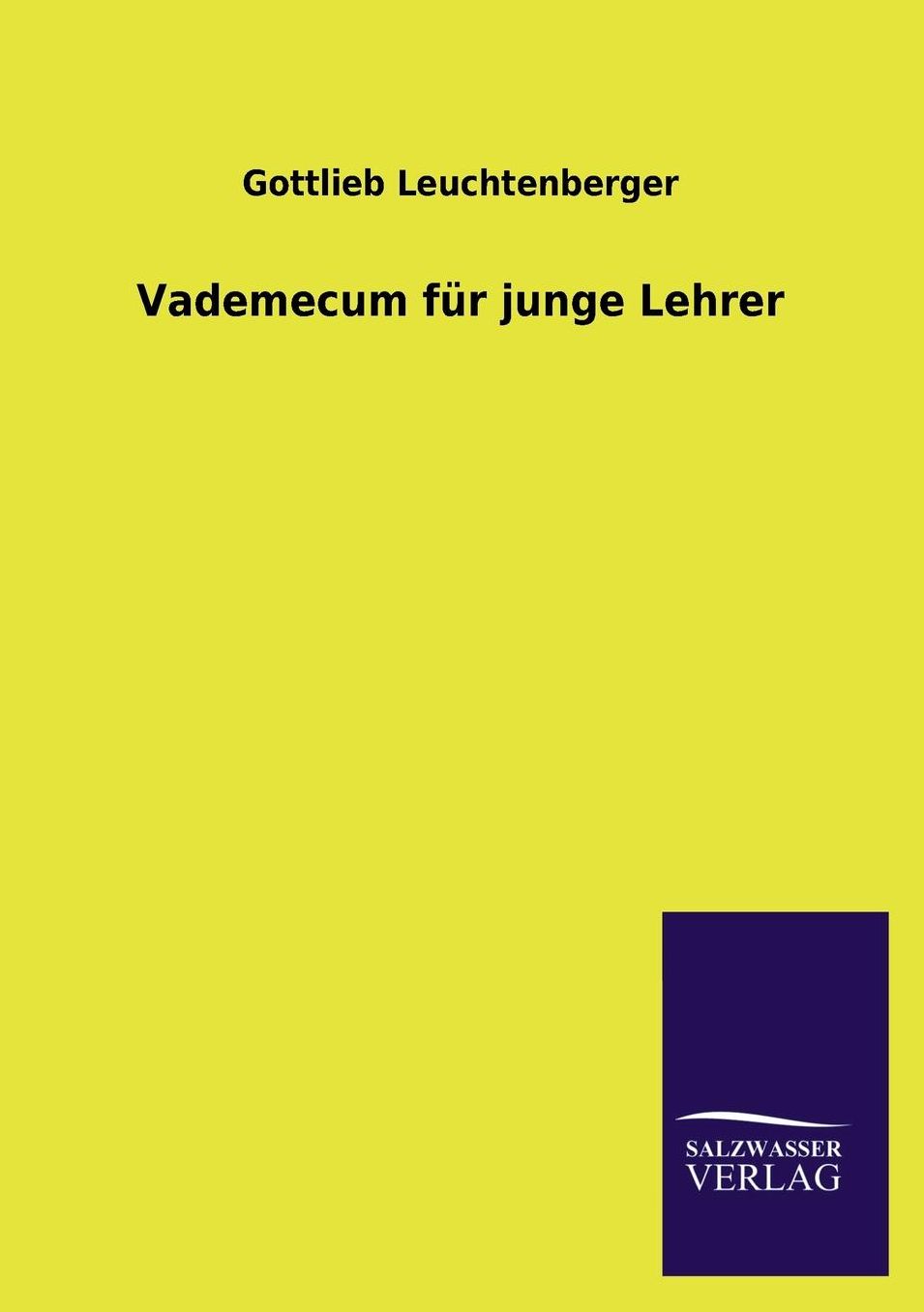 Vademecum Fur Junge Lehrer