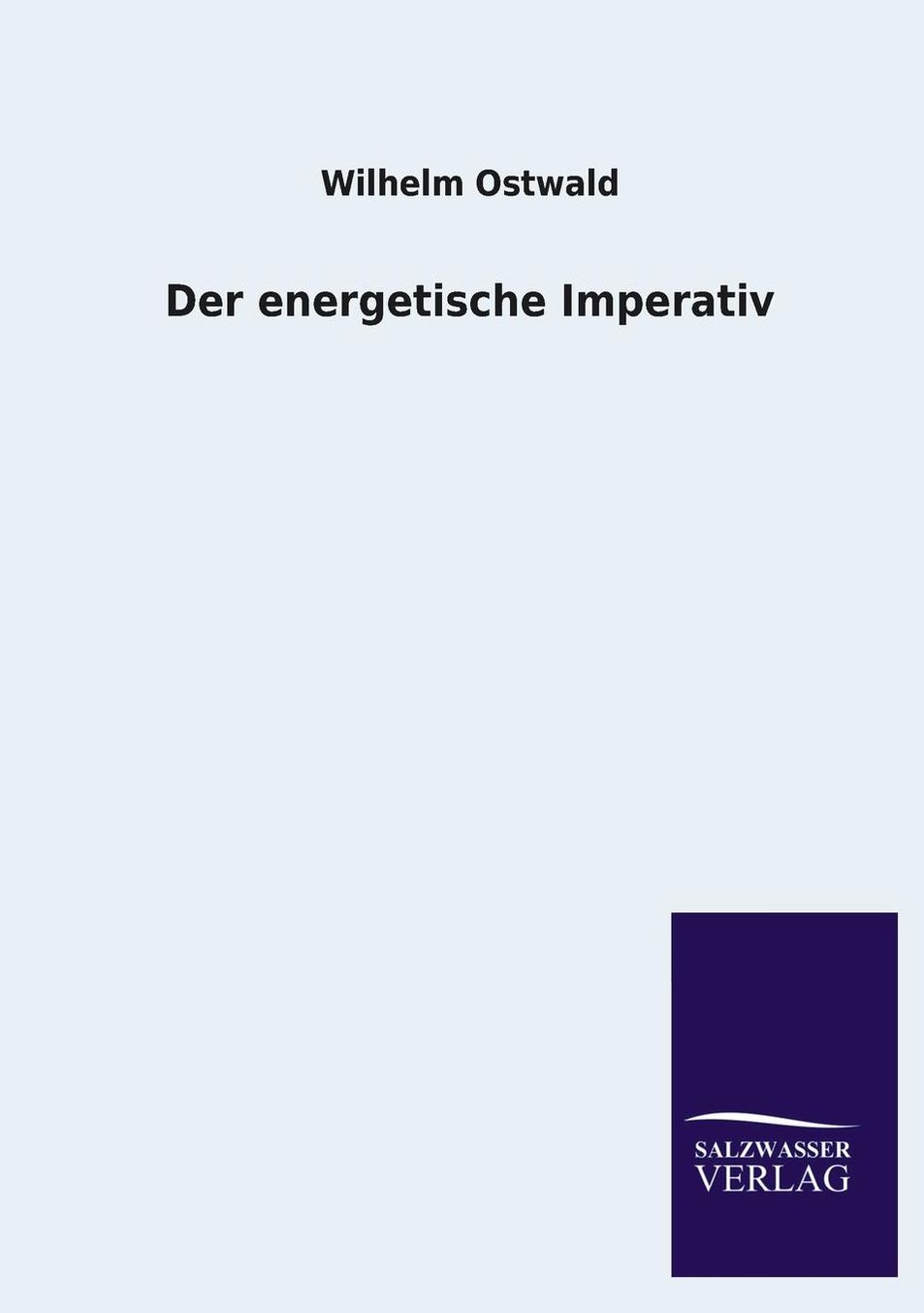 Der Energetische Imperativ