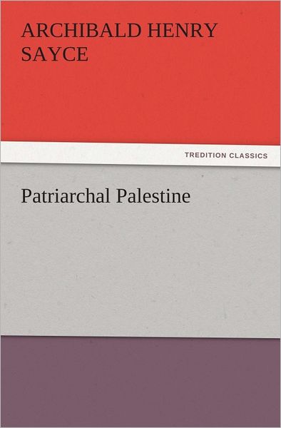 Patriarchal Palestine