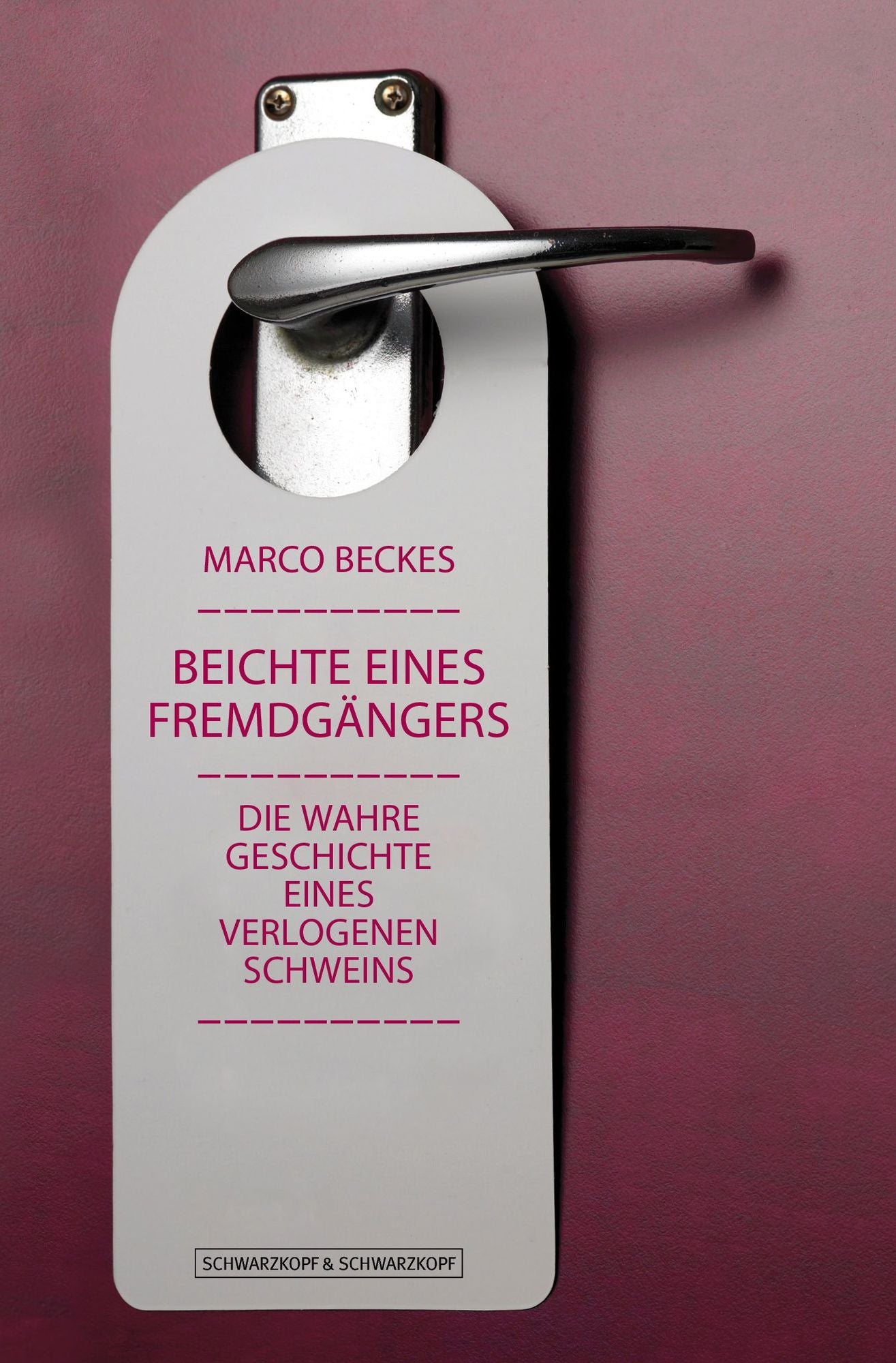 Beichte eines Fremdgängers: Die wahre Geschichte eines verlogenen Schweins