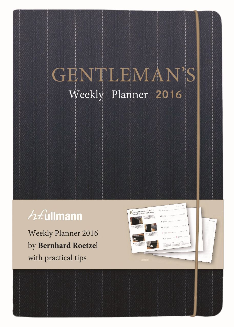 Gentleman's Weekly Planner 2016