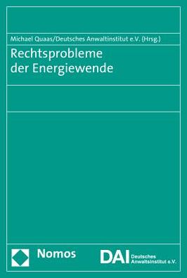 Rechtsprobleme der Energiewende