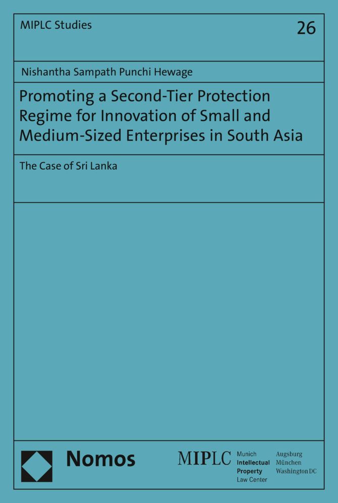 Promoting a Second-Tier Protection Regime for Innovation of Small and Medium-Sized Enterprises in South Asia: The Case of Sri Lanka