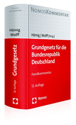 Grundgesetz Fur Die Bundesrepublik Deutschland: Handkommentar