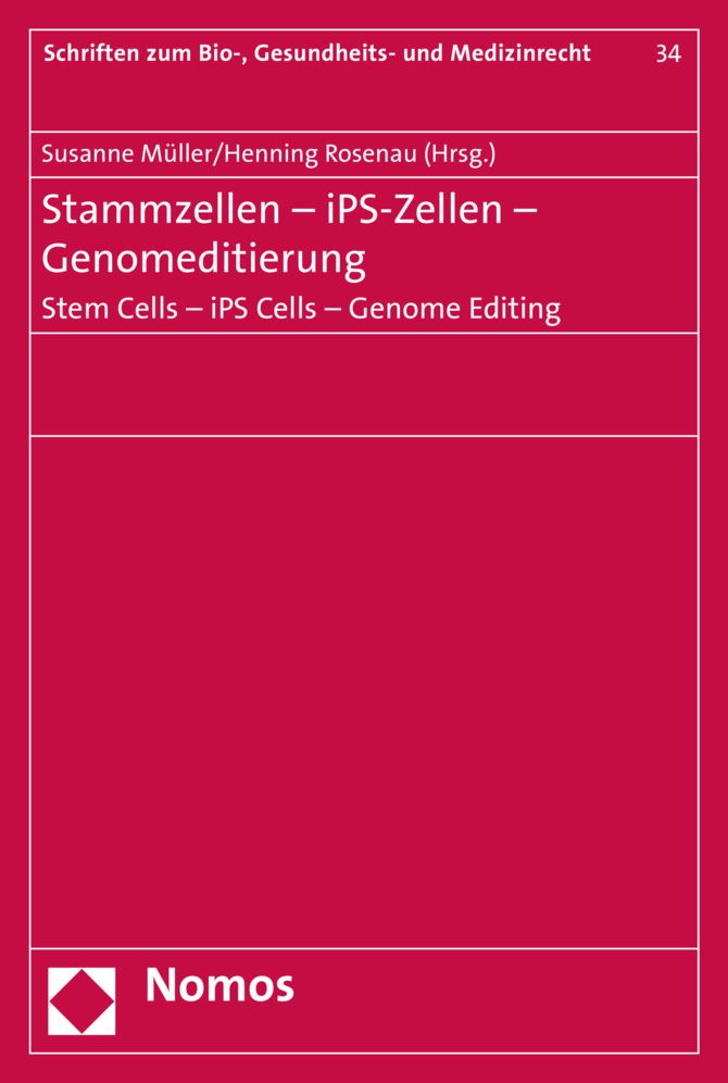 Stammzellen - Ips-Zellen - Genomeditierung / Stem Cells - Ips Cells - Genome Editing