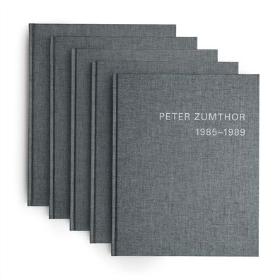 Peter Zumthor - German Edition 5 Vols.