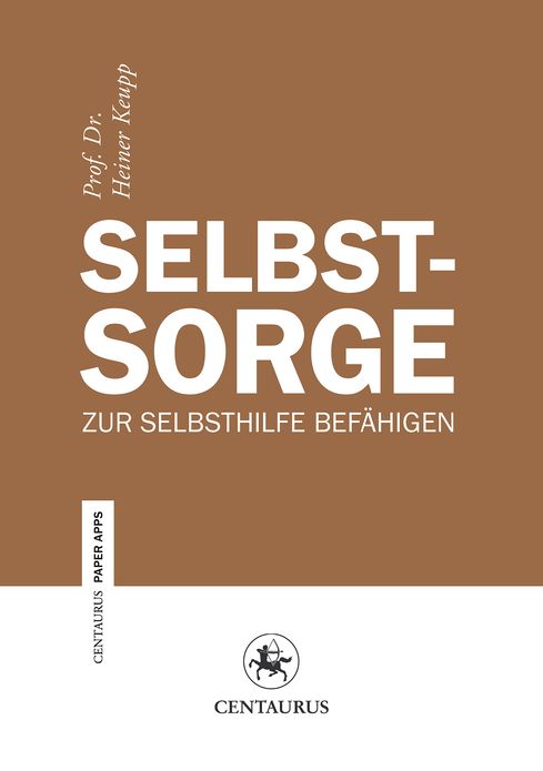 Selbstsorge: Zur Selbsthilfe befähigen