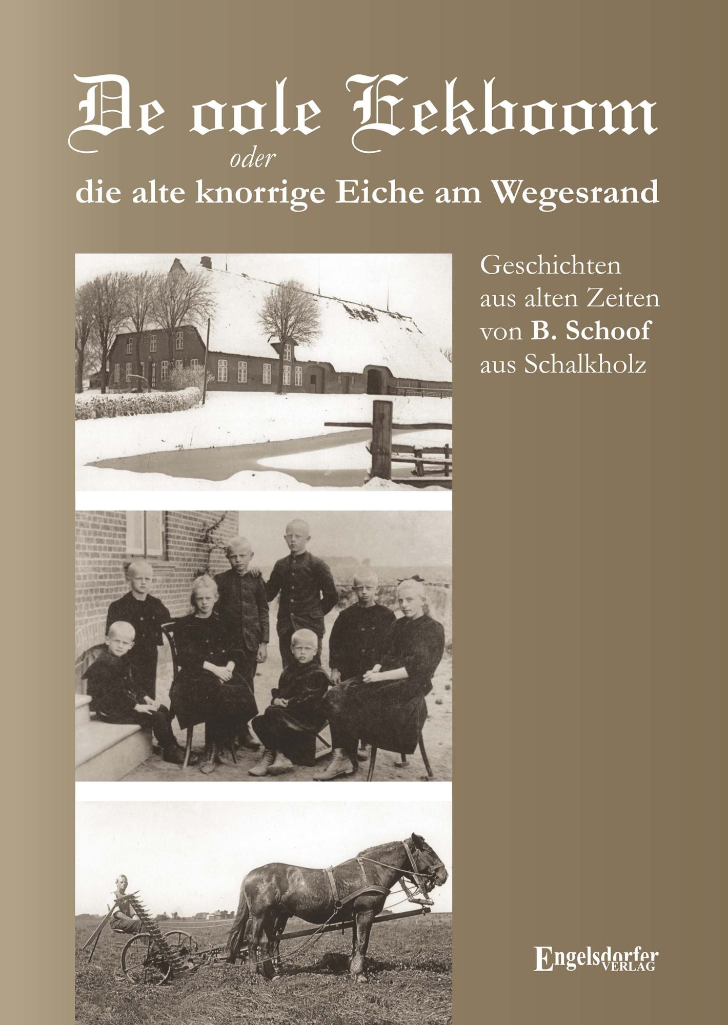 De oole Eekboom oder die alte knorrige Eiche am Wegesrand. Geschichten aus alten Zeiten von B. Schoof aus Schalkholz