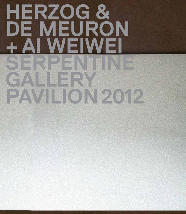 Herzog & de Meuron / Ai Weiwei: Serpentine Gallery Pavilion 2012