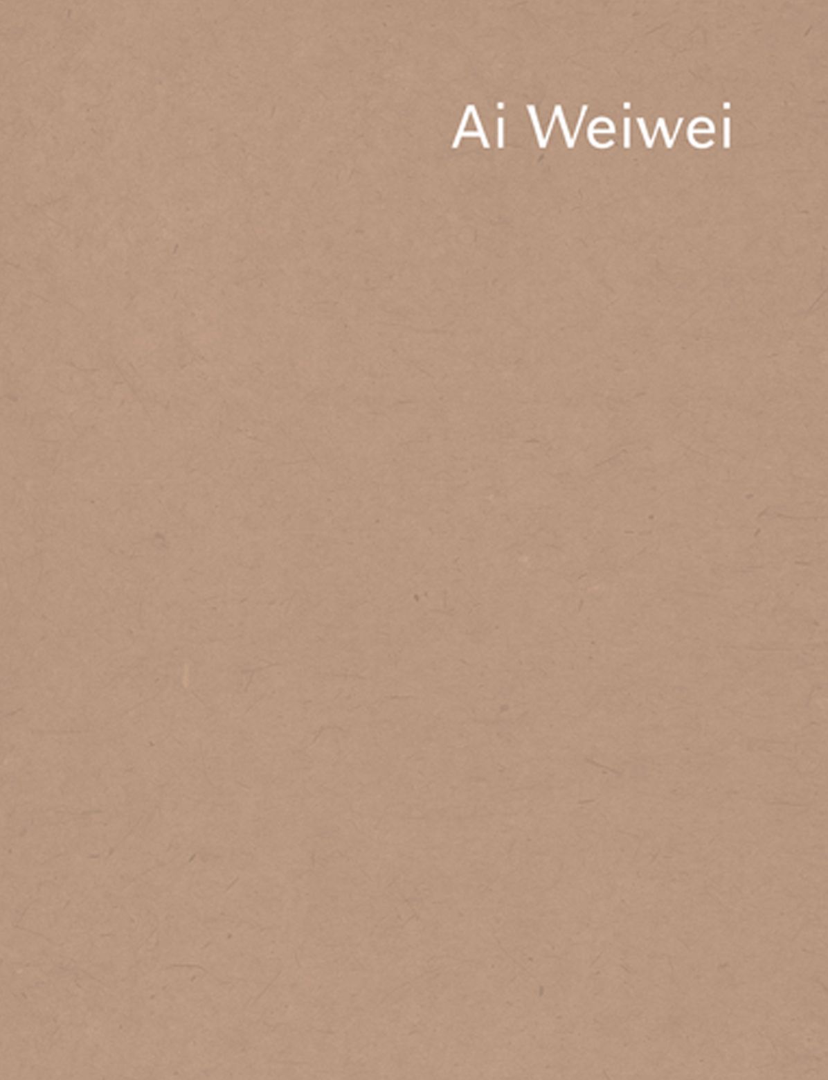 AI Weiwei: Disposition