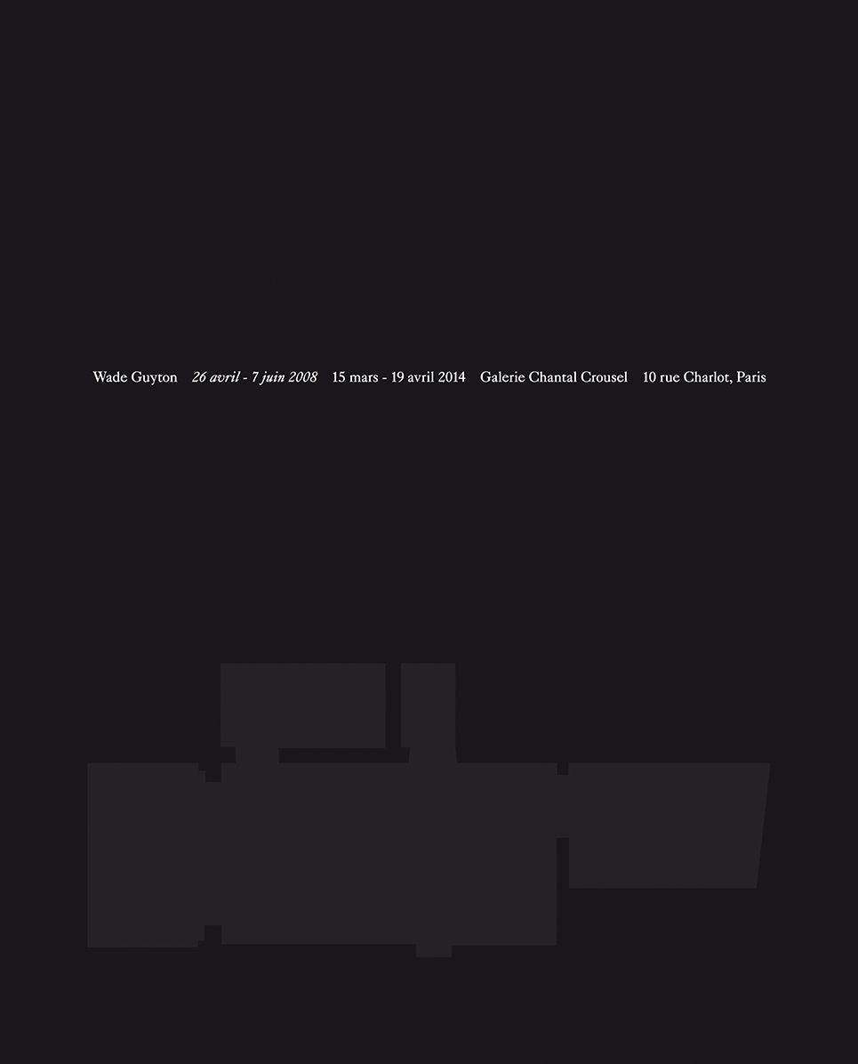 Wade Guyton: 26 Avril-7 Juin 2008