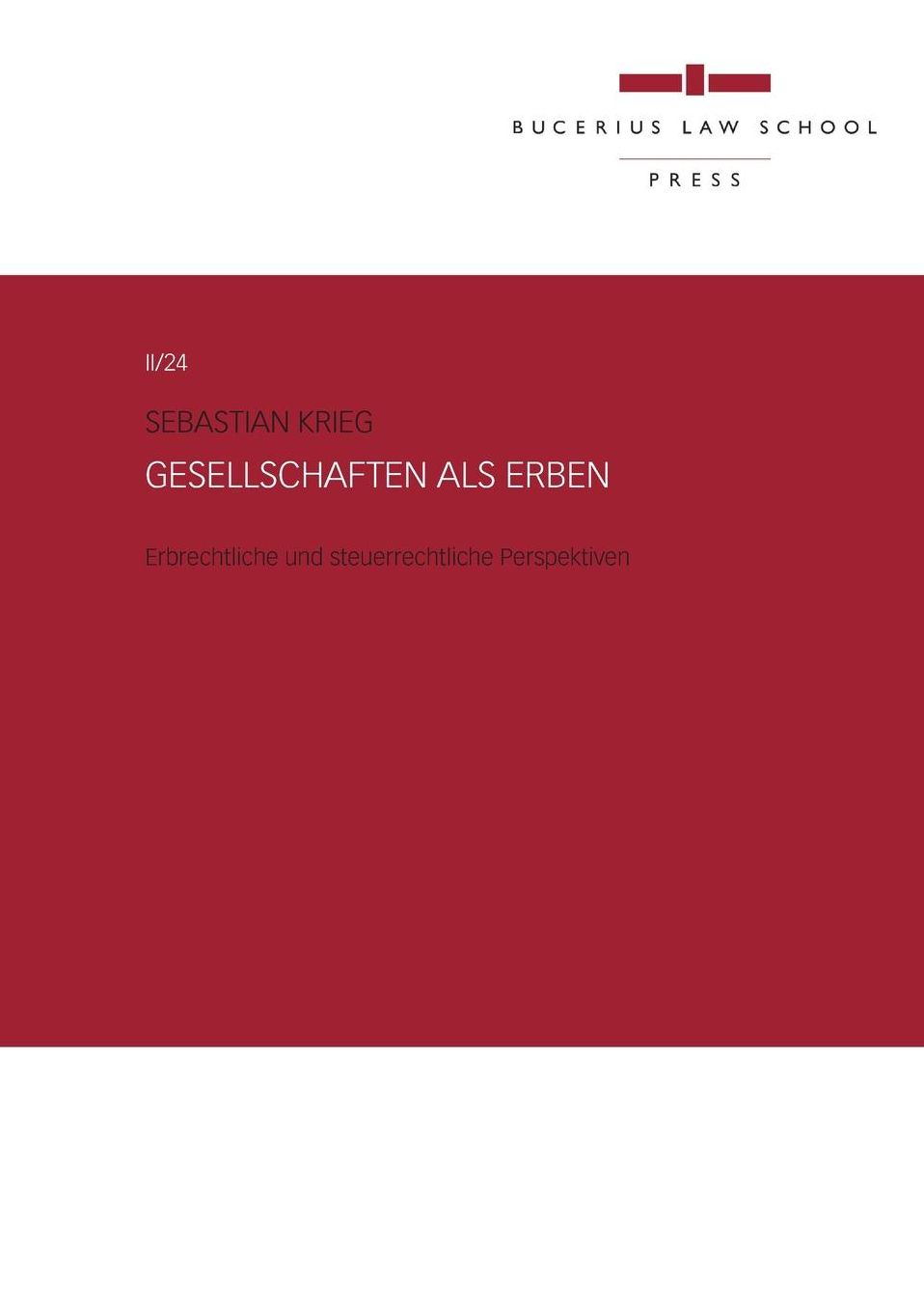 Gesellschaften als Erben