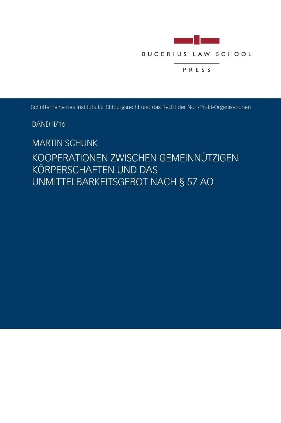 Kooperationen Zwischen Gemeinnutzigen Korperschaften Und Das Unmittelbarkeitsgebot Nach 57 Ao