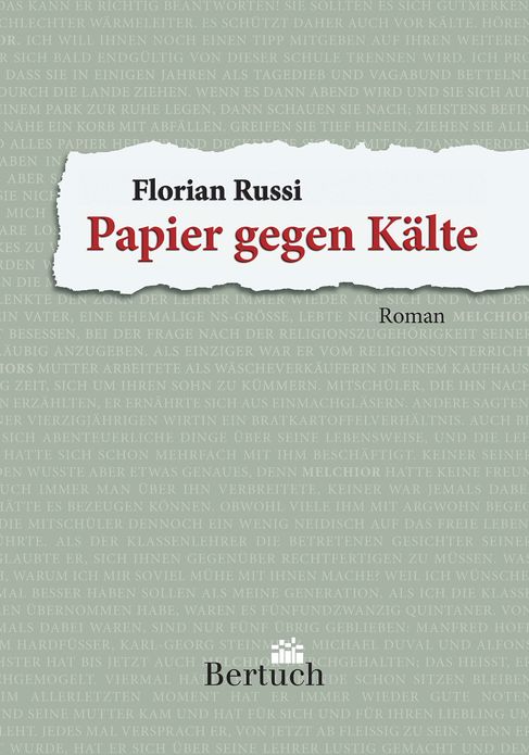 Papier gegen Kälte: Roman