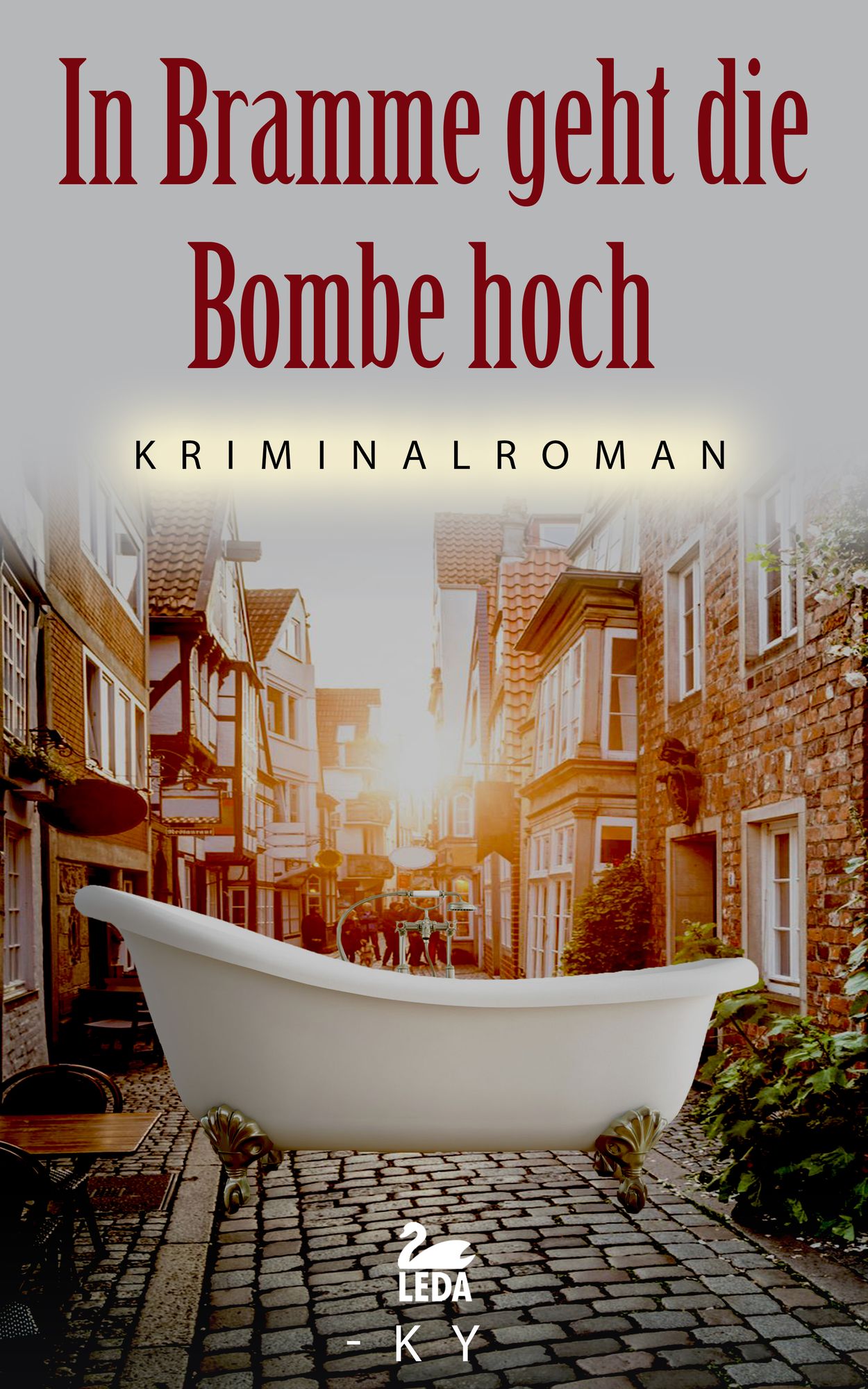 In Bramme geht die Bombe hoch: Kriminalroman