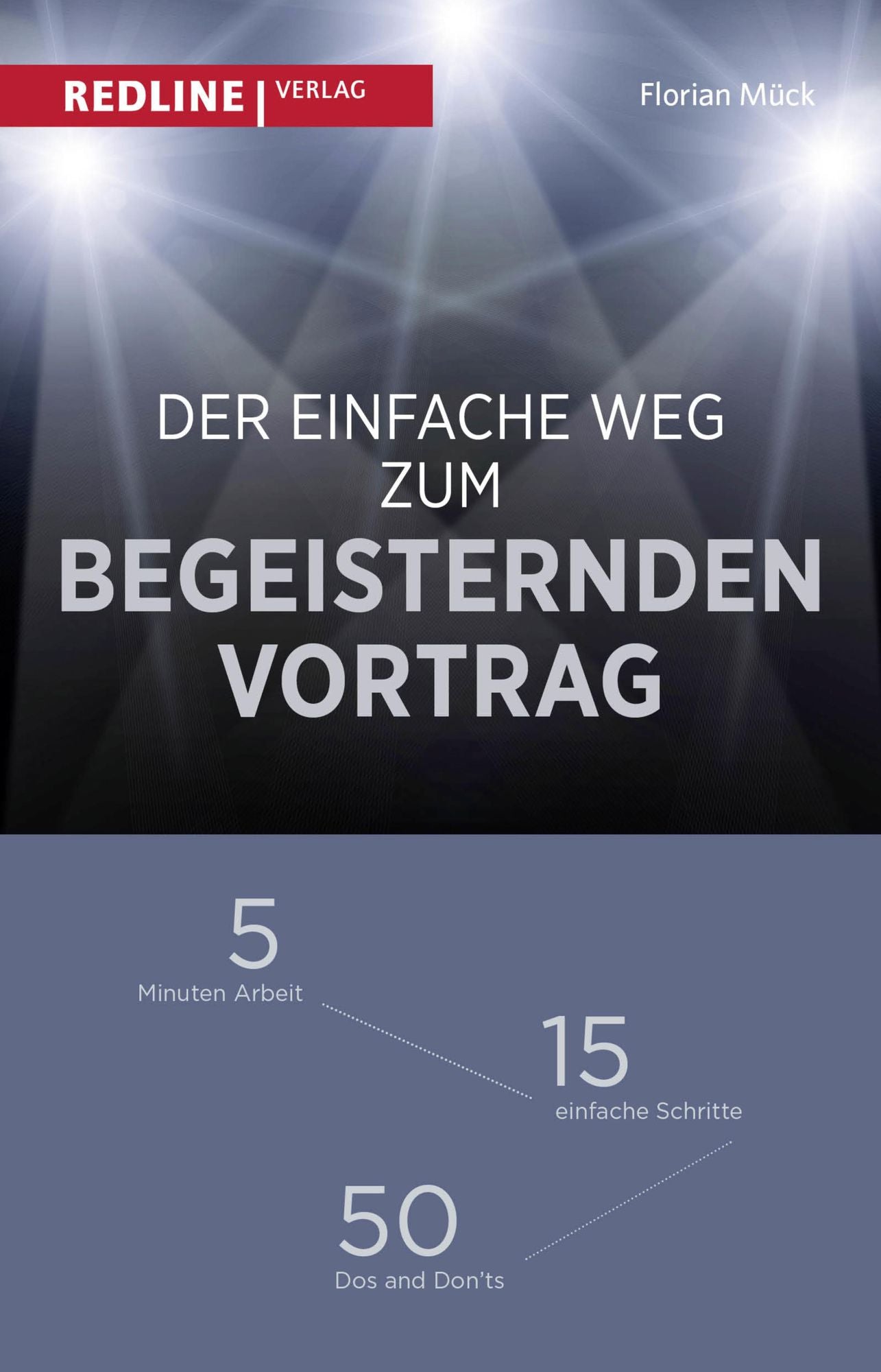 Der einfache Weg zum begeisternden Vortrag: 5 Minuten Arbeit - 15 einfache Schritte - 50 Dos and Don'ts
