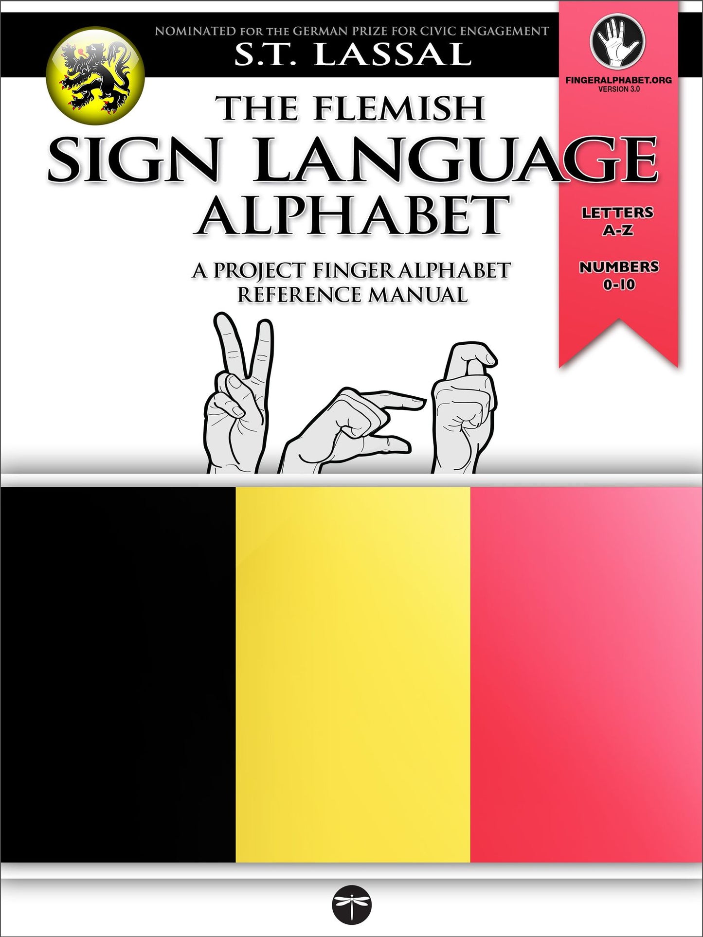 Fingeralphabet Belgium/Flanders: The Flemish Sign Language Alphabet and Numbers 0-10