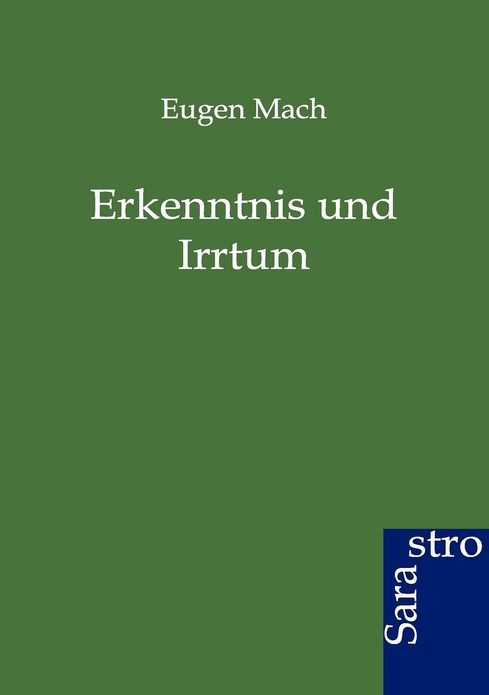 Erkenntnis und Irrtum