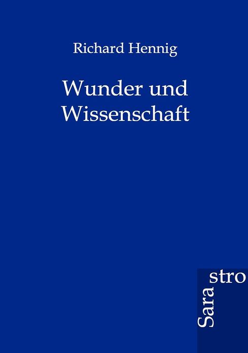 Wunder und Wissenschaft