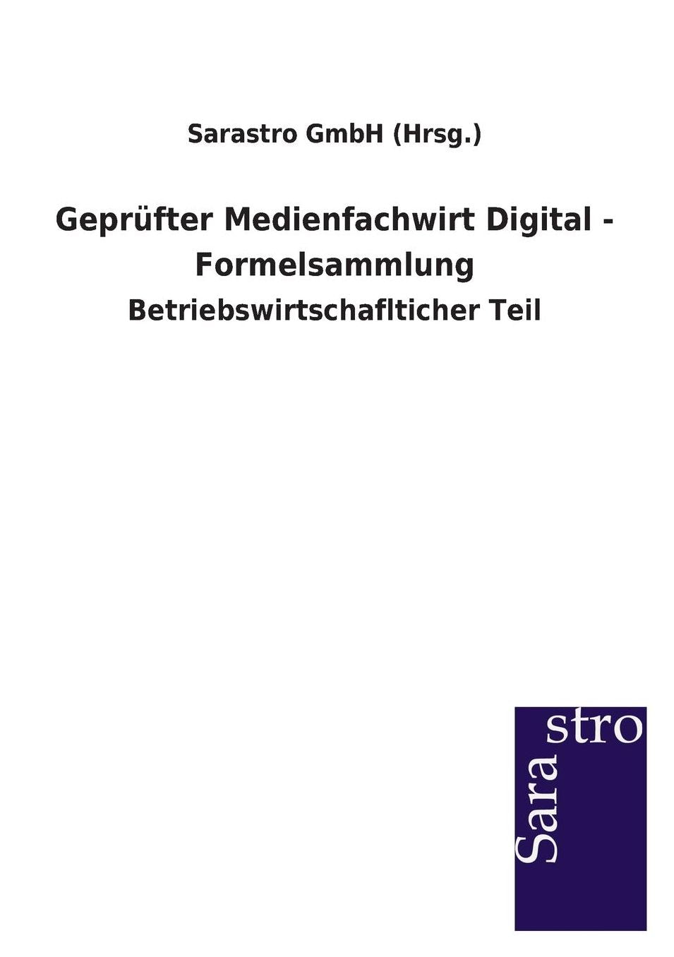 Gepr fter Medienfachwirt Digital - Formelsammlung