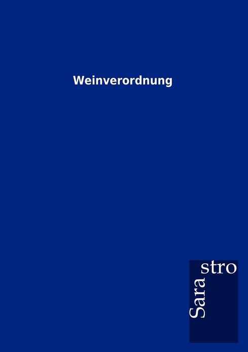 Weinverordnung