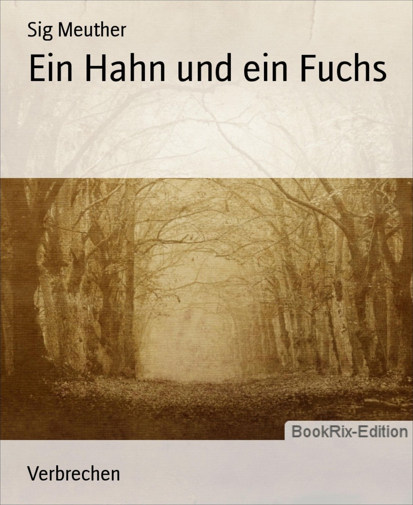 Ein Hahn und ein Fuchs
