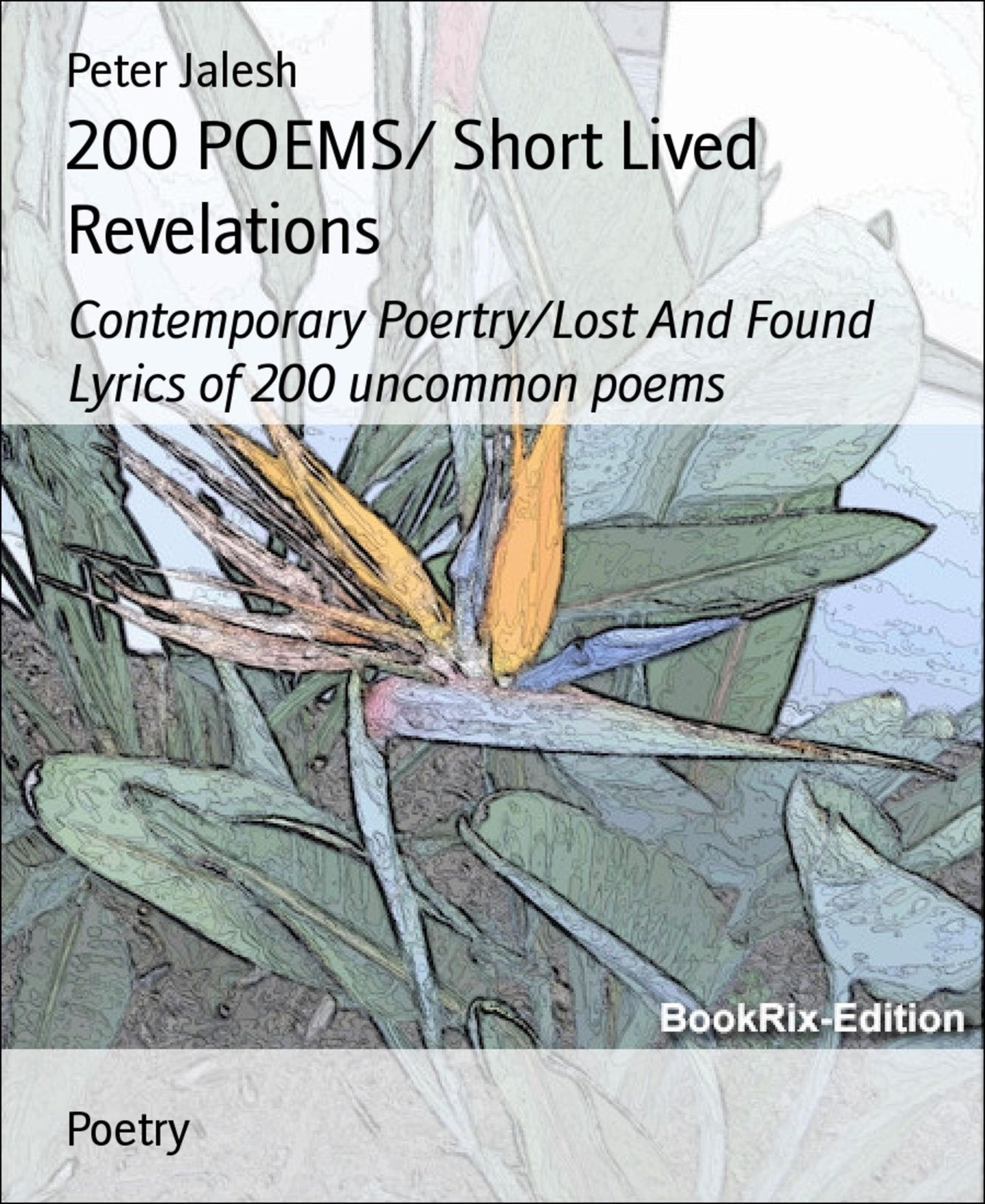 200 POEMS/ Short Lived Revelations: Contemporary Poertry/Lost And Found Lyrics of 200 uncommon poems