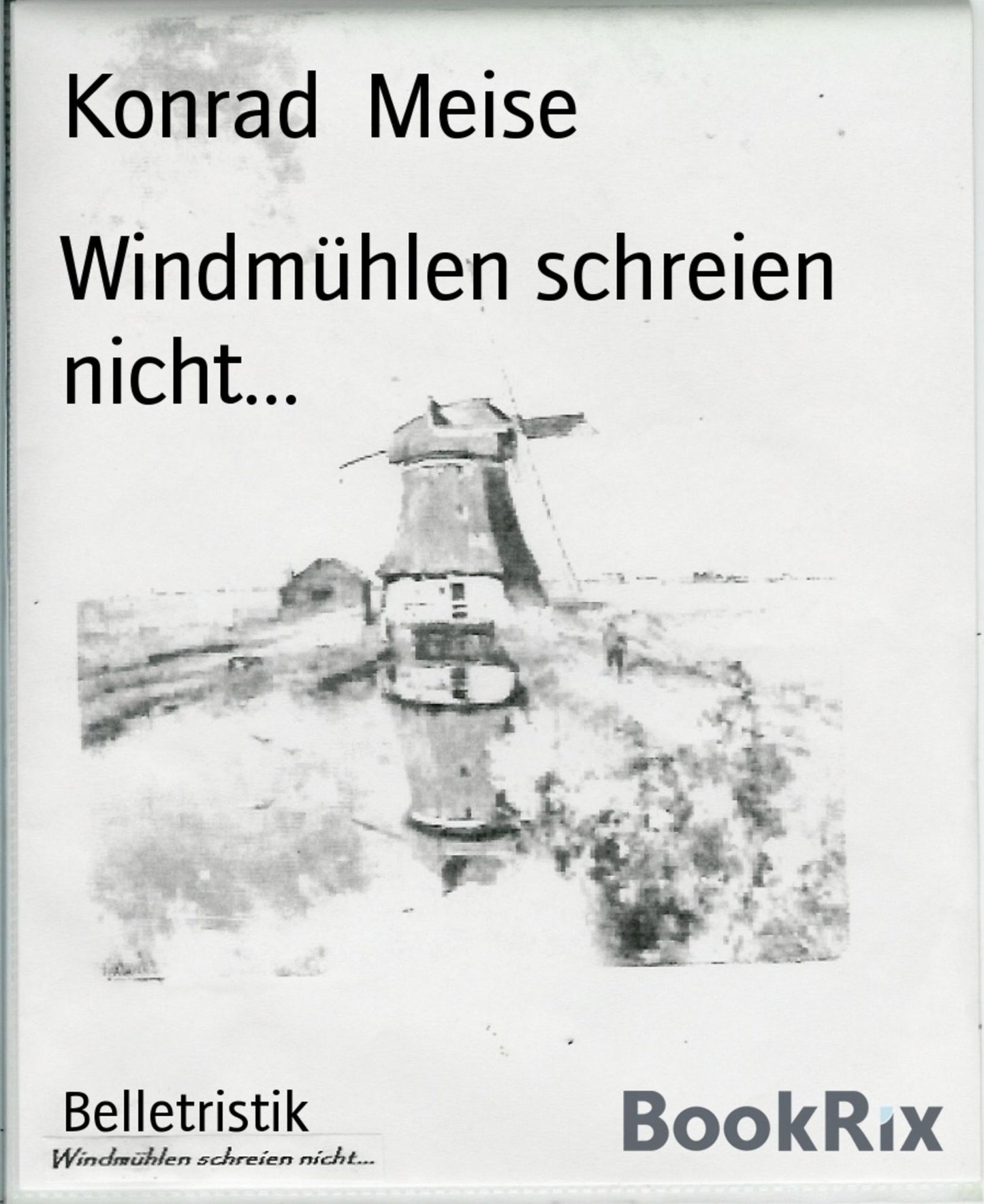 Windmühlen schreien nicht...