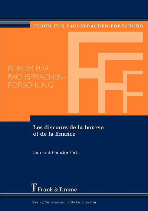 Les discours de la bourse et de la finance