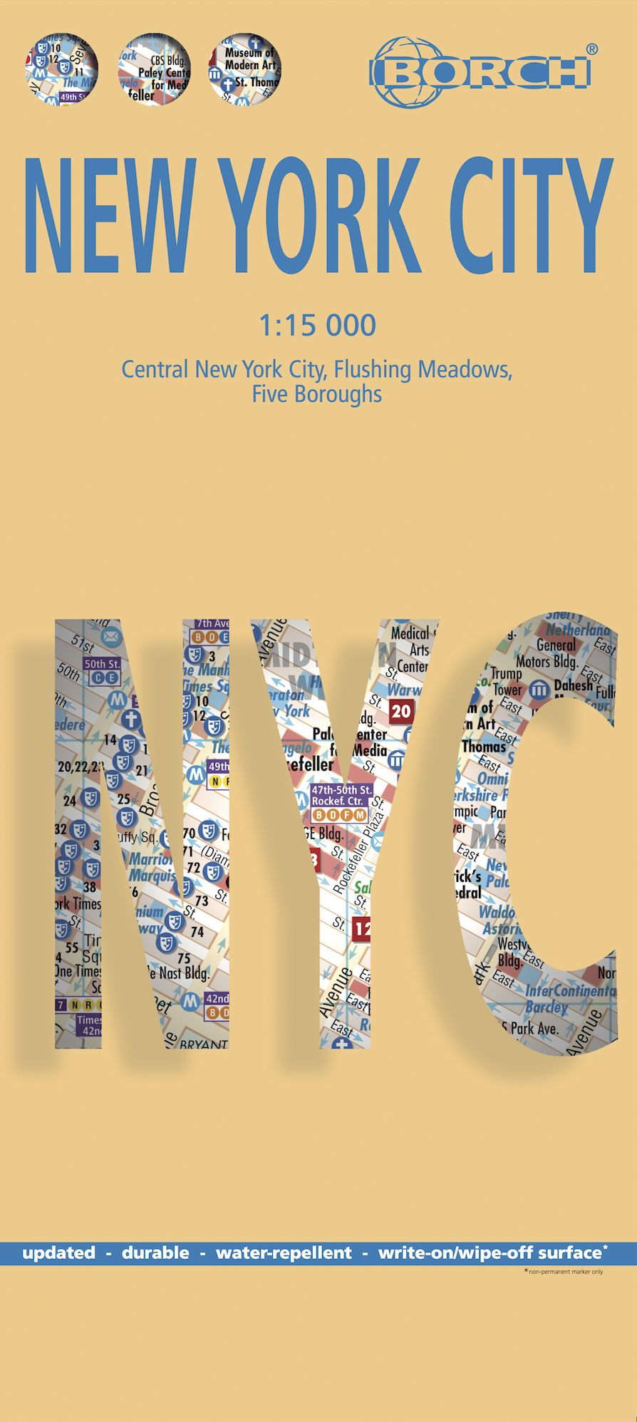 New York City, New York Map
