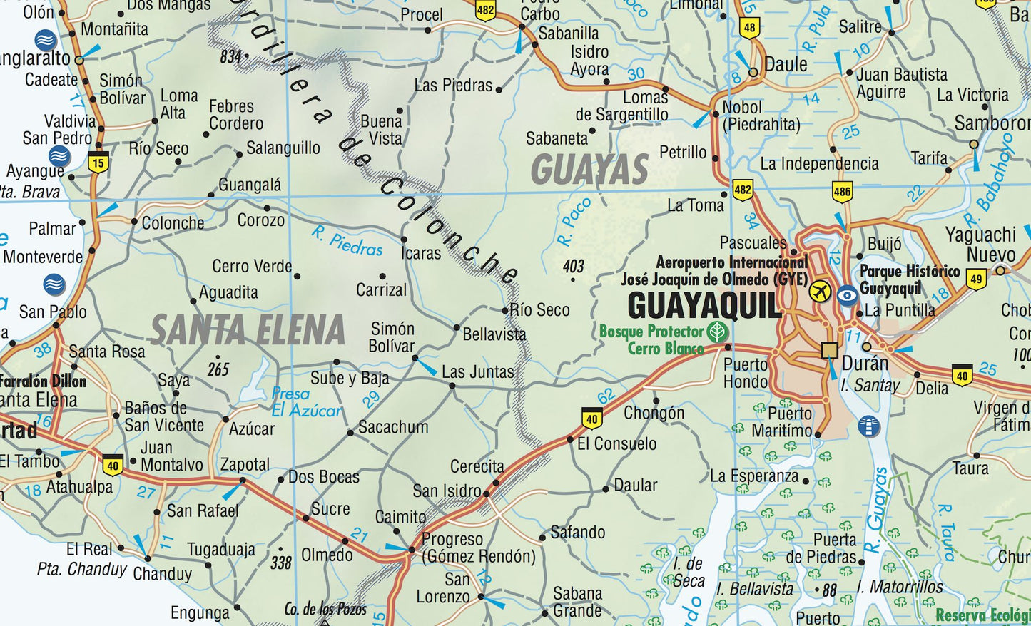 Ecuador Map