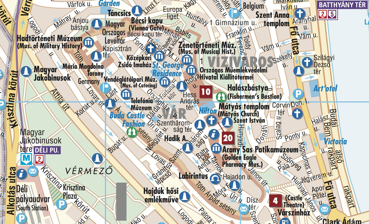 Budapest Map