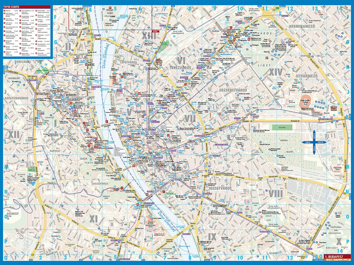 Budapest Map