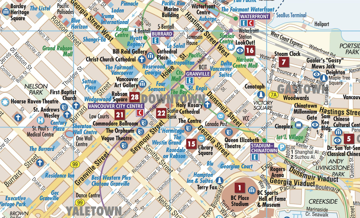 Vancouver Map