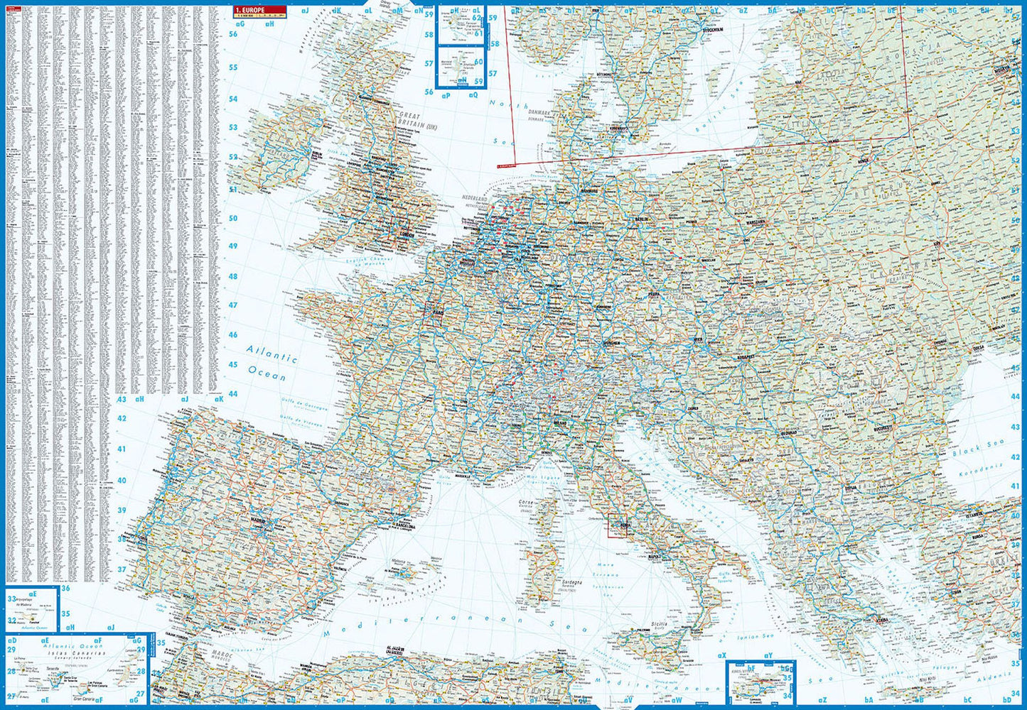 Europe Map