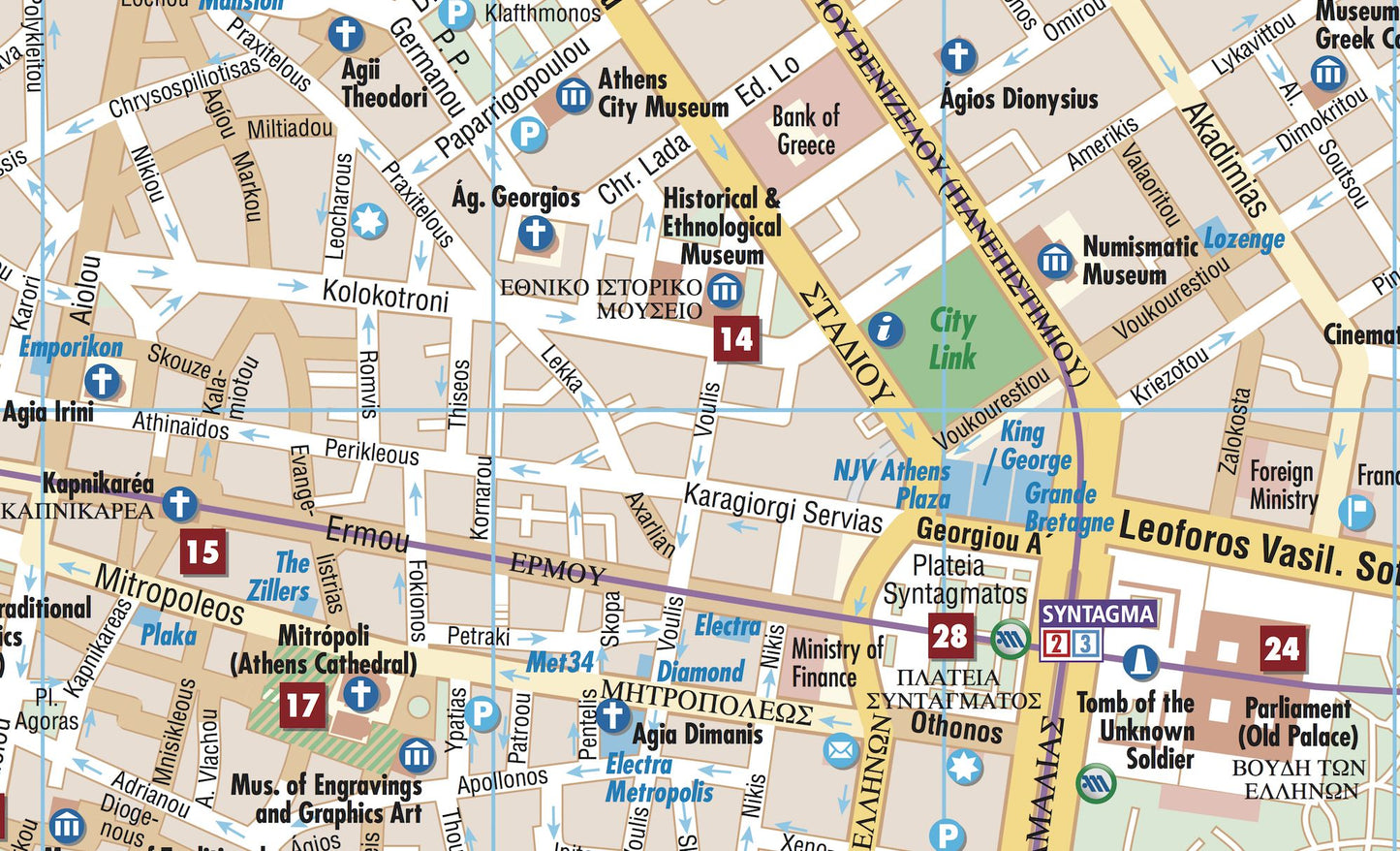 Athens Map