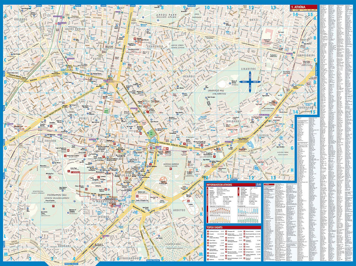 Athens Map