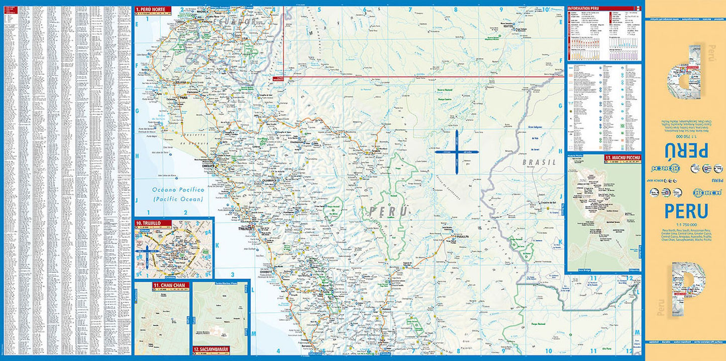 Peru Map