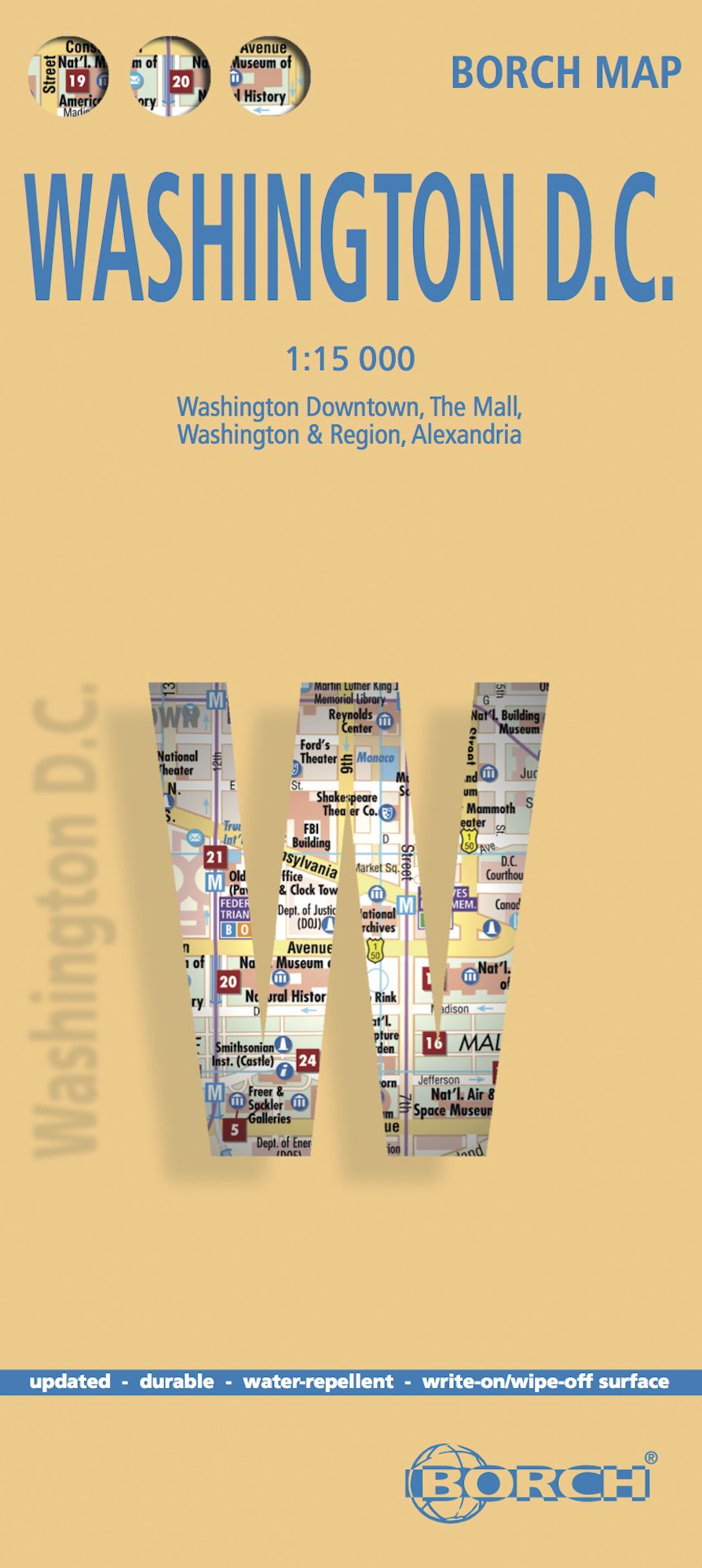 Washington, DC Map