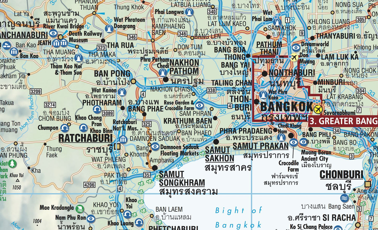 Thailand Map