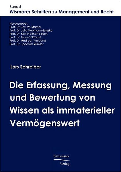 Die Erfassung, Messung und Bewertung von Wissen als immaterieller Verm genswert