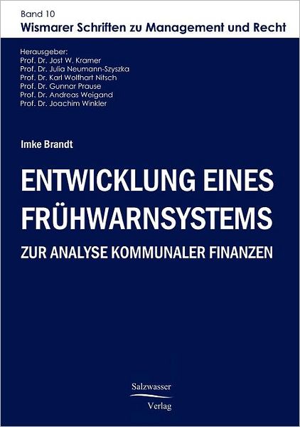 Entwicklung eines Fr hwarnsystems zur Analyse kommunaler Finanzen