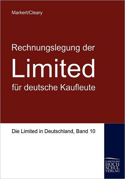Rechnungslegung der "Limited" f r deutsche Kaufleute