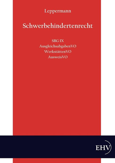 Schwerbehindertenrecht