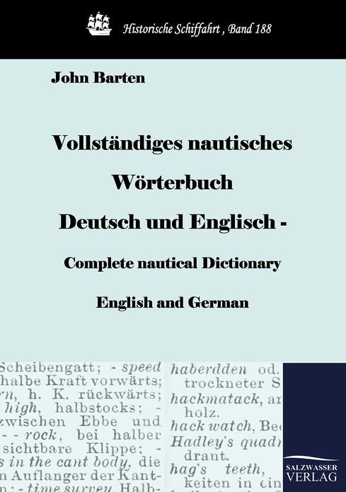 Vollst ndiges nautisches W rterbuch Deutsch und Englisch - Complete nautical Dictionary English and German